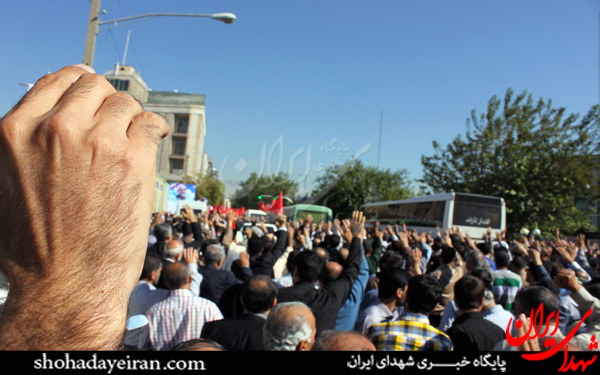 عکس/مراسم تشییع پیکر مطهر شهید حسین همدانی