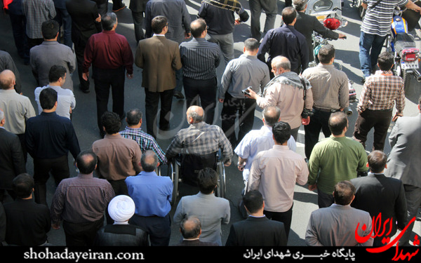 عکس/مراسم تشییع پیکر مطهر شهید حسین همدانی