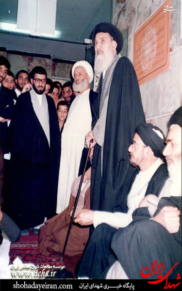 عکس/آیت‌الله لواسانی‌ صمیمی‌ترین و نیز قدیمی‌ترین دوست حضرت امام خمینی
