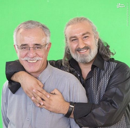 محسن تنابنده با گریم خواننده لسآنجلسی +عکس محسن تنابنده با گریم خواننده لسآنجلسی +عکس