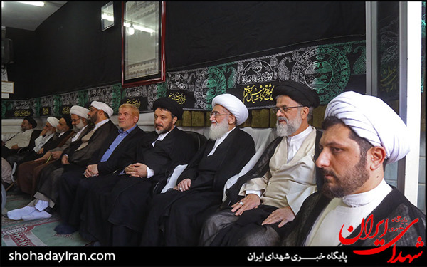 عکس/مجلس ختم سردار همدانی در دفتر آیت الله نوری همدانی
