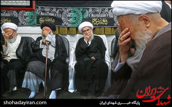 عکس/مجلس ختم سردار همدانی در دفتر آیت الله نوری همدانی