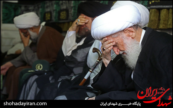 عکس/مجلس ختم سردار همدانی در دفتر آیت الله نوری همدانی