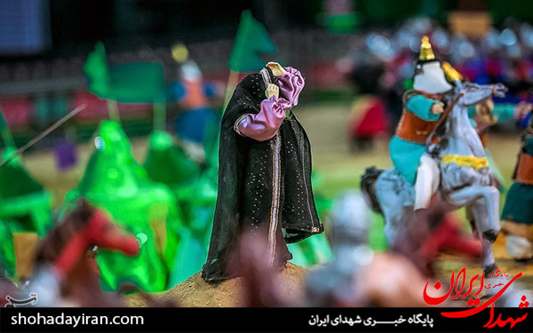 عکس/ماکت واقعه عاشورا