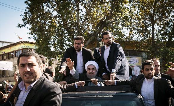 سفر روحانی و احمدی‌نژاد به مازنداران+تصاویر