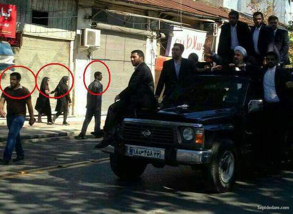 سفر روحانی و احمدی‌نژاد به مازنداران+تصاویر