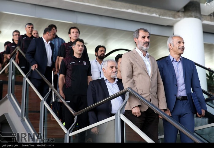 عکس/ بازگشت تیم فوتبال المپیک به ایران