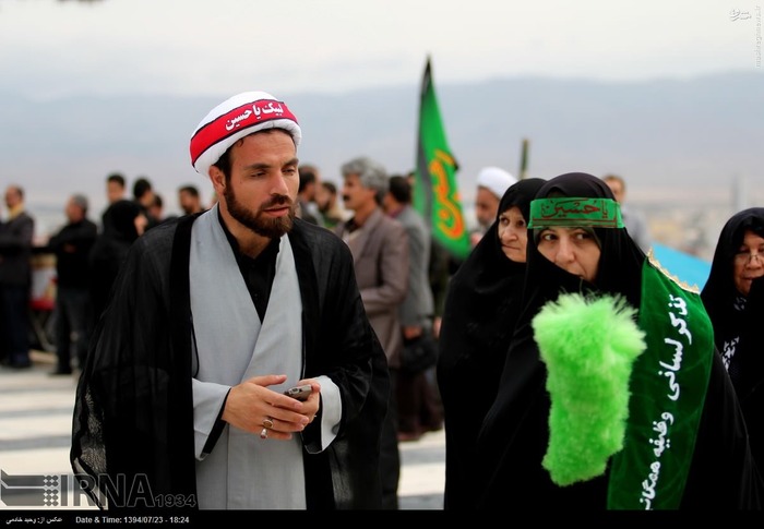عکس/ تجمع بزرگ لبیک یا حسین(ع) در بجنورد