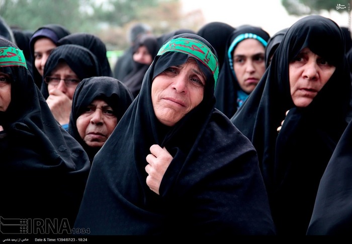 عکس/ تجمع بزرگ لبیک یا حسین(ع) در بجنورد