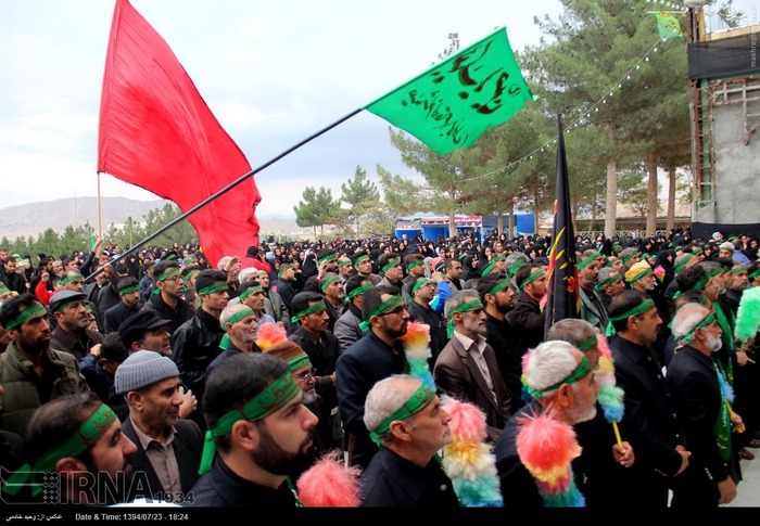 عکس/ تجمع بزرگ لبیک یا حسین(ع) در بجنورد