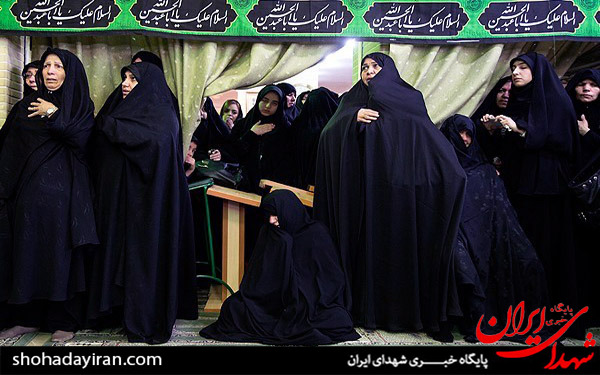 عکس/مراسم وداع با پیکر شهدای مدافع حرم