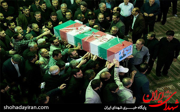 عکس/مراسم وداع با پیکر شهدای مدافع حرم