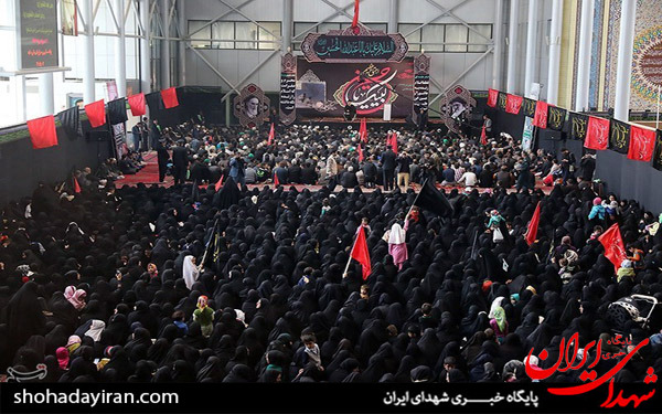 عکس/اجتماع بزرگ عزاداران حسینی - مشهد