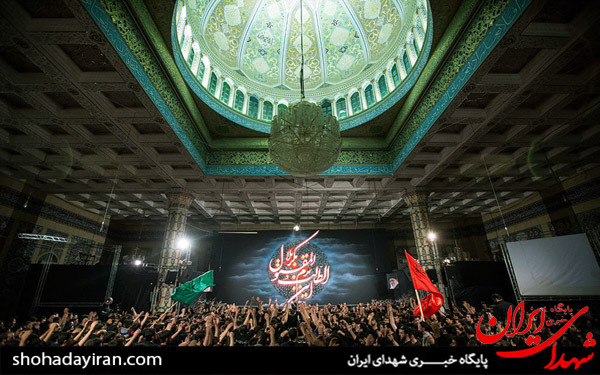 عکس/مراسم شب سوم محرم الحرام هیات فاطمیون