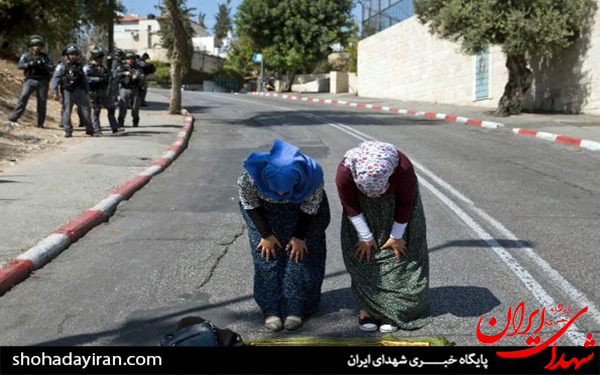 عکس/دختران انتفاضه در خط مقدم