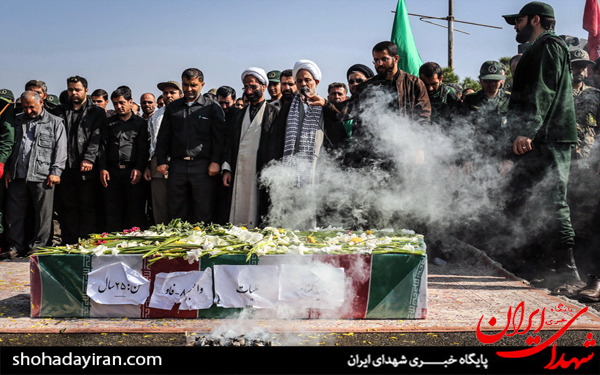 عکس/تشییع دو شهید گمنام در دانشکده شهید مطهری
