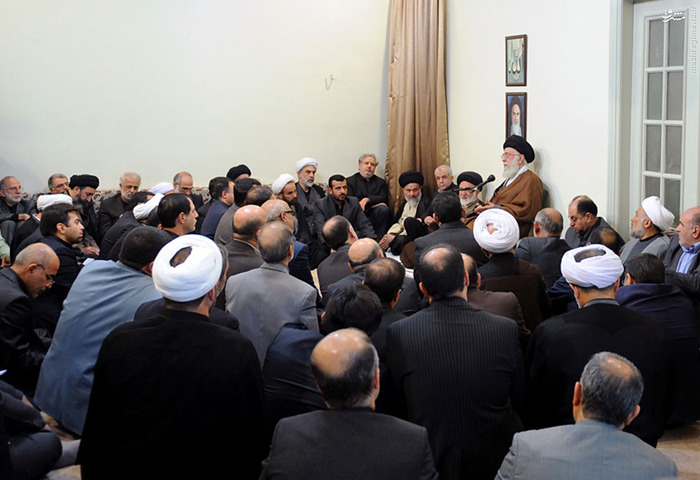عکس/ دیدار مسئولان و دست‌اندرکاران حج با رهبر انقلاب