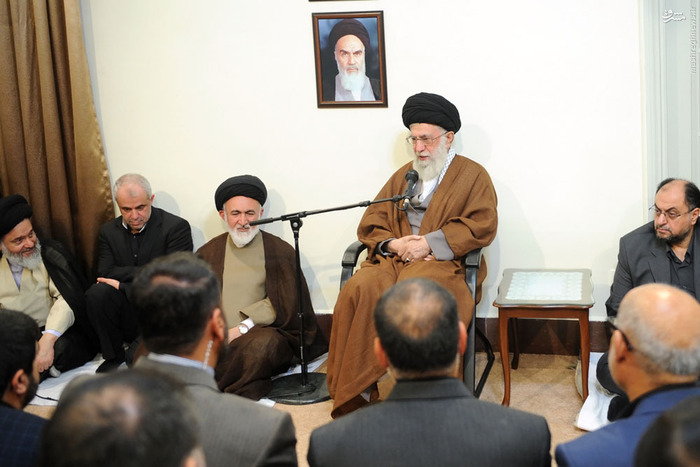 عکس/ دیدار مسئولان و دست‌اندرکاران حج با رهبر انقلاب
