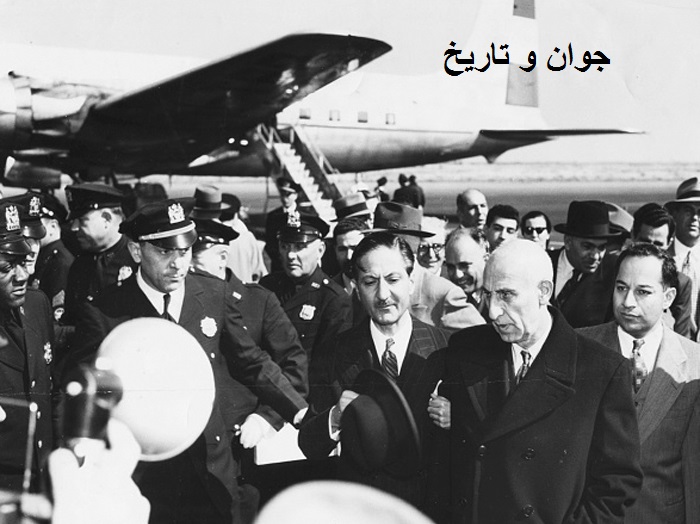 عکس/ استقبال از دکتر مصدق در امریکا
