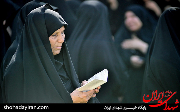عکس/تشییع پیکر حمید مختار بند شهید مدافع حرم