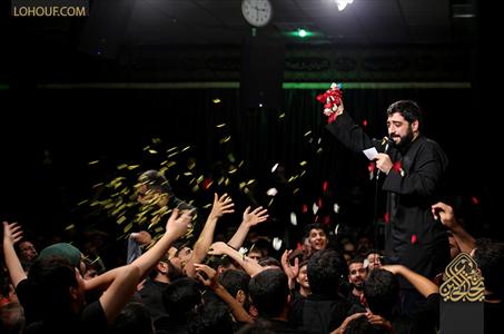 میلیاردر پرسپولیسی در هیات مداح مشهور+عکس