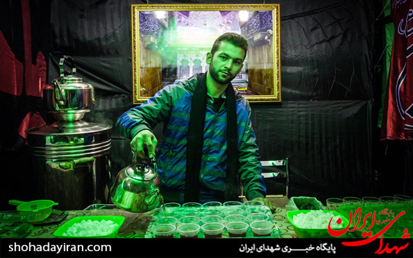 عکس/خادمین حسینی