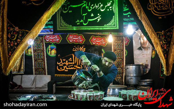 عکس/خادمین حسینی
