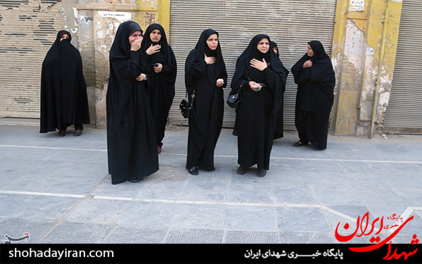 عکس/مراسم تشییع پیکر شهید مدافع حرم- اهواز