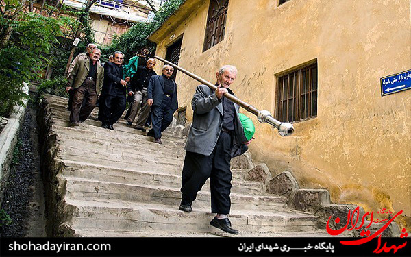 عکس/آیین سنتی علم بندان در ماسوله