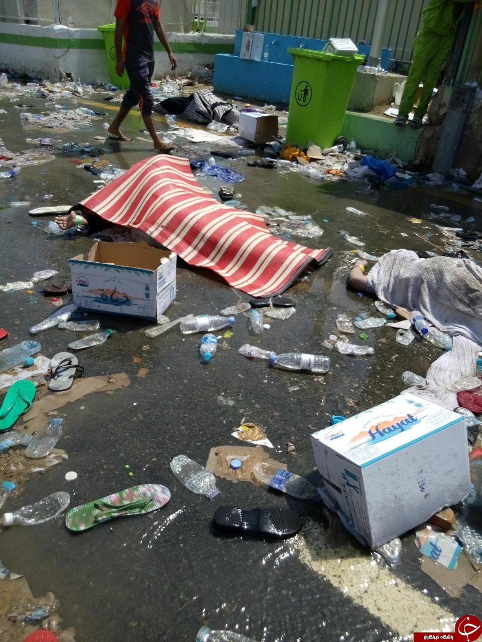 تصاویر دلخراش از حادثه منا تصاویر دلخراش از حادثه منا