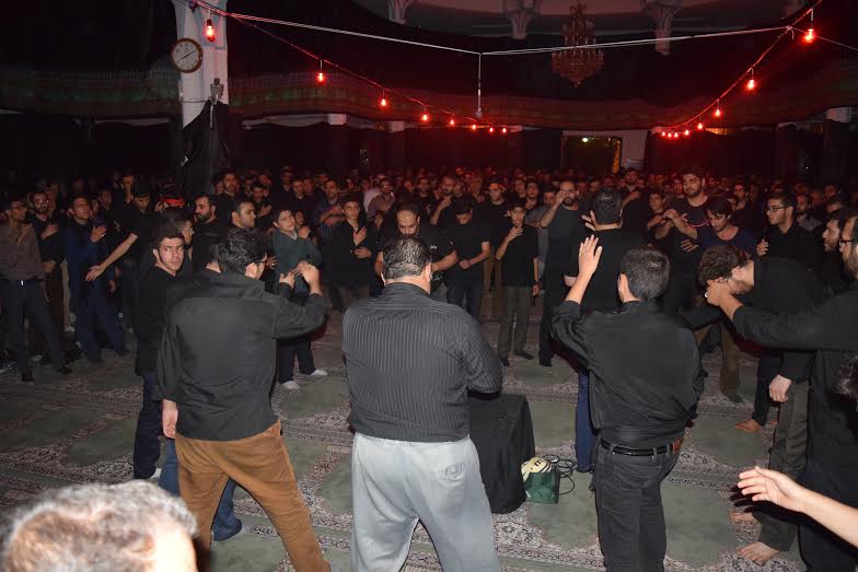 احمدی‌نژاد در هیئت دانشگاه علم و صنعت +عکس