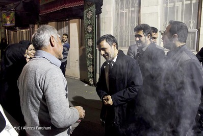 تصاویر/احمدی‌نژاد درهیئت محبان الحسین