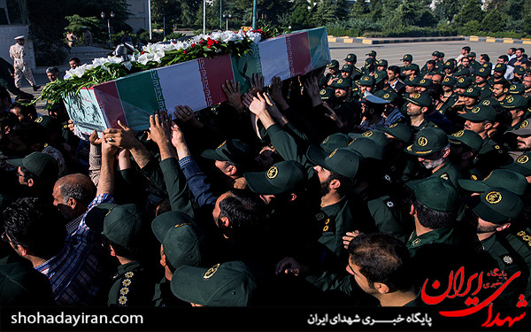 عکس/تشییع پیکر دو شهید گمنام در تهران