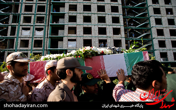 عکس/تشییع پیکر دو شهید گمنام در تهران