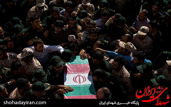 عکس/تشییع پیکر دو شهید گمنام در تهران