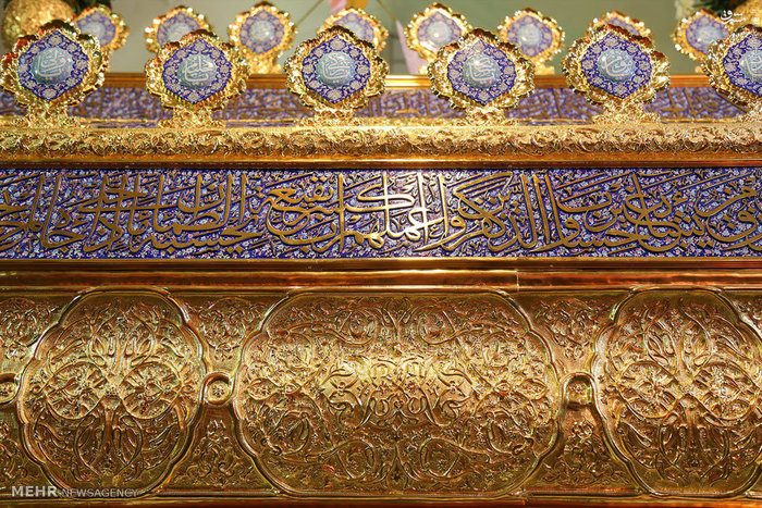 عکس/ رونمایی از ضریح حبیب ابن مظاهر(ع)