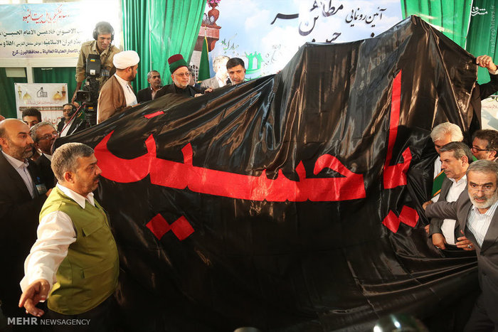 عکس/ رونمایی از ضریح حبیب ابن مظاهر(ع)