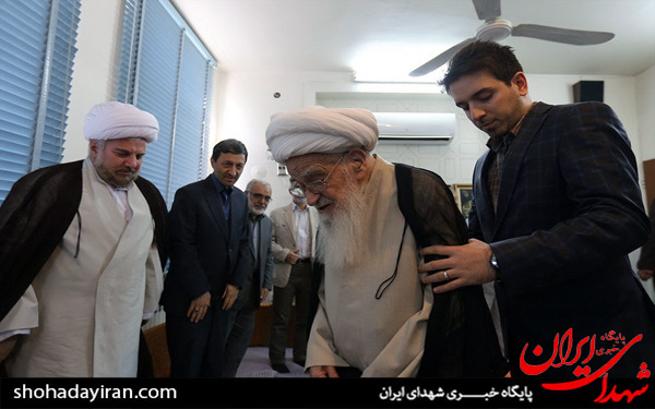 عکس/دیدار رئیس کمیته امداد امام خمینی (ره) با مراجع عظام تقلید در قم