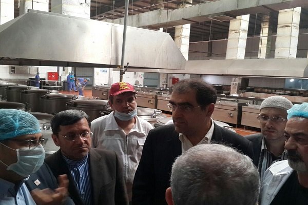 بازدید وزیر بهداشت از محل فاجعه منا+ تصاویر بازدید وزیر بهداشت از محل فاجعه منا+ تصاویر