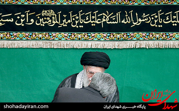 عکس/عزاداری شب تاسوعا در حسینیه امام خمینی در حضور رهبر انقلاب