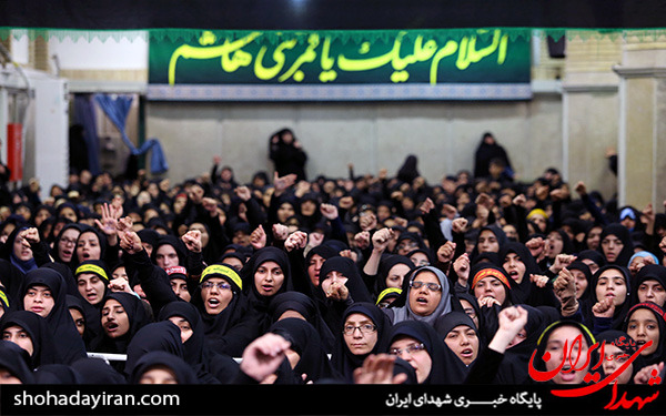 عکس/عزاداری شب تاسوعا در حسینیه امام خمینی در حضور رهبر انقلاب