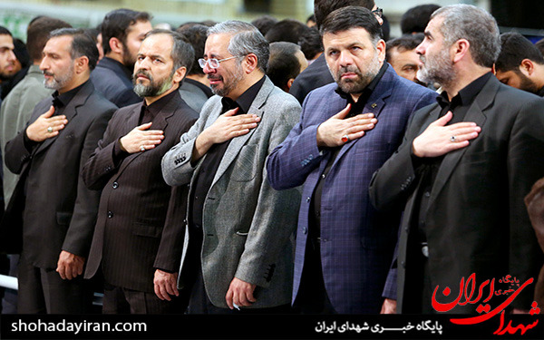 عکس/عزاداری شب تاسوعا در حسینیه امام خمینی در حضور رهبر انقلاب