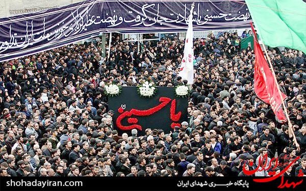 عکس/اجتماع بزرگ عاشقان اباعبدالله الحسین در حسینیه اعظم زنجان
