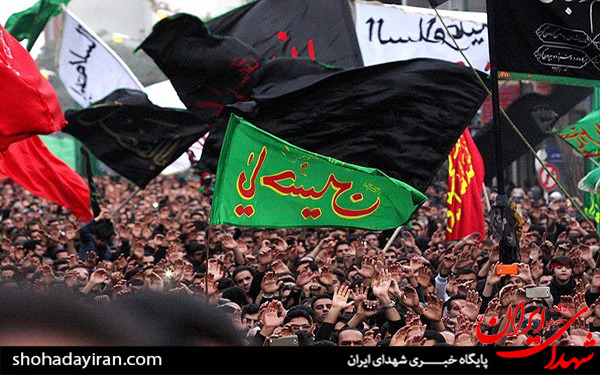 عکس/اجتماع بزرگ عاشقان اباعبدالله الحسین در حسینیه اعظم زنجان