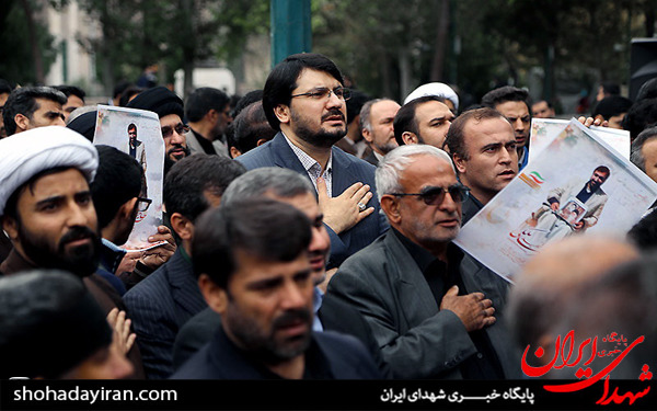 عکس/تشییع پیکر دانشجوی جانباز شهید دانشگاه تهران