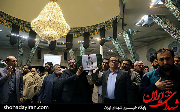 عکس/تشییع پیکر دانشجوی جانباز شهید دانشگاه تهران