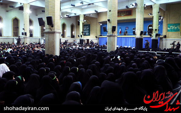 عکس/دیدار دانش‌آموزان و دانشجویان با رهبر انقلاب