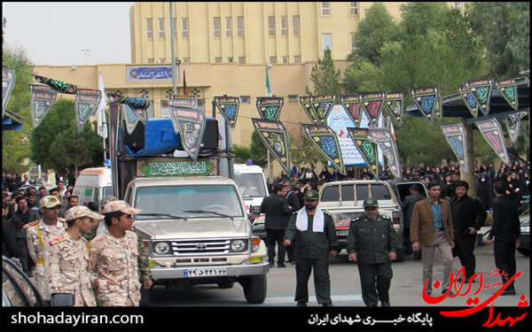 عکس/وداع با شهدای گمنام در دانشگاه پیام نور زاهدان