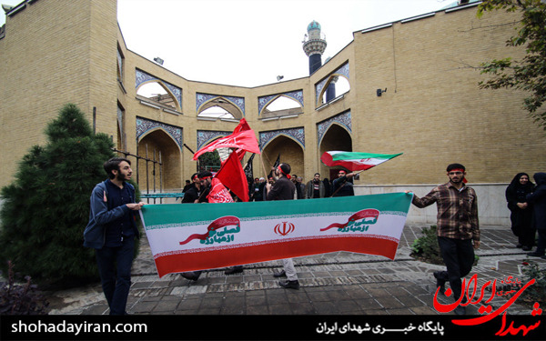 عکس/راهپیمایی دانشجویان دانشگاه صنعتی شریف به مناسبت 13 آبان