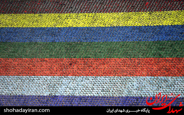 عکس/نظم حاکم بر حرکت های دسته جمعی مردم کره شمالی